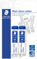 2 Tubetti 12 Mine Cad. Mars Micro Carbon 0,7 Hb