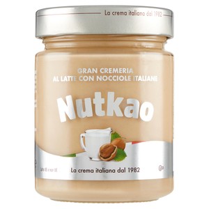Crema Spalmabile Gran Cremeria Al Latte Con Nocciole Italiane Nutkao - Foto 1