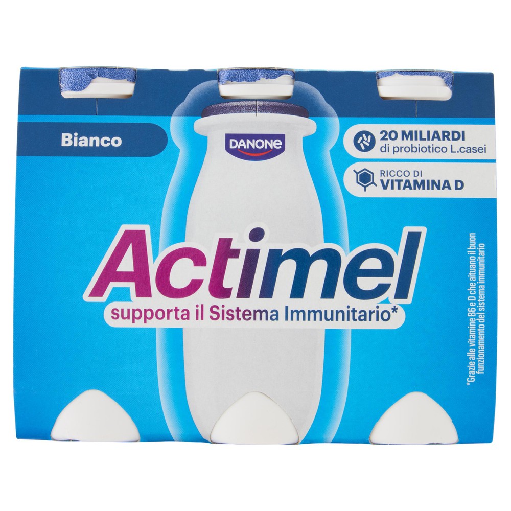 Yogurt Da Bere Ricco Di Vitamine Bianco 6x100ml Actimel - Foto 1