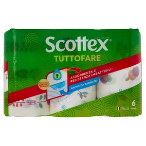 6 Rotoli Carta Casa Tuttofare Scottex - Foto 1