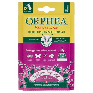 Fogli Antitarme Salvalana Patchouli Orphea - Foto 1
