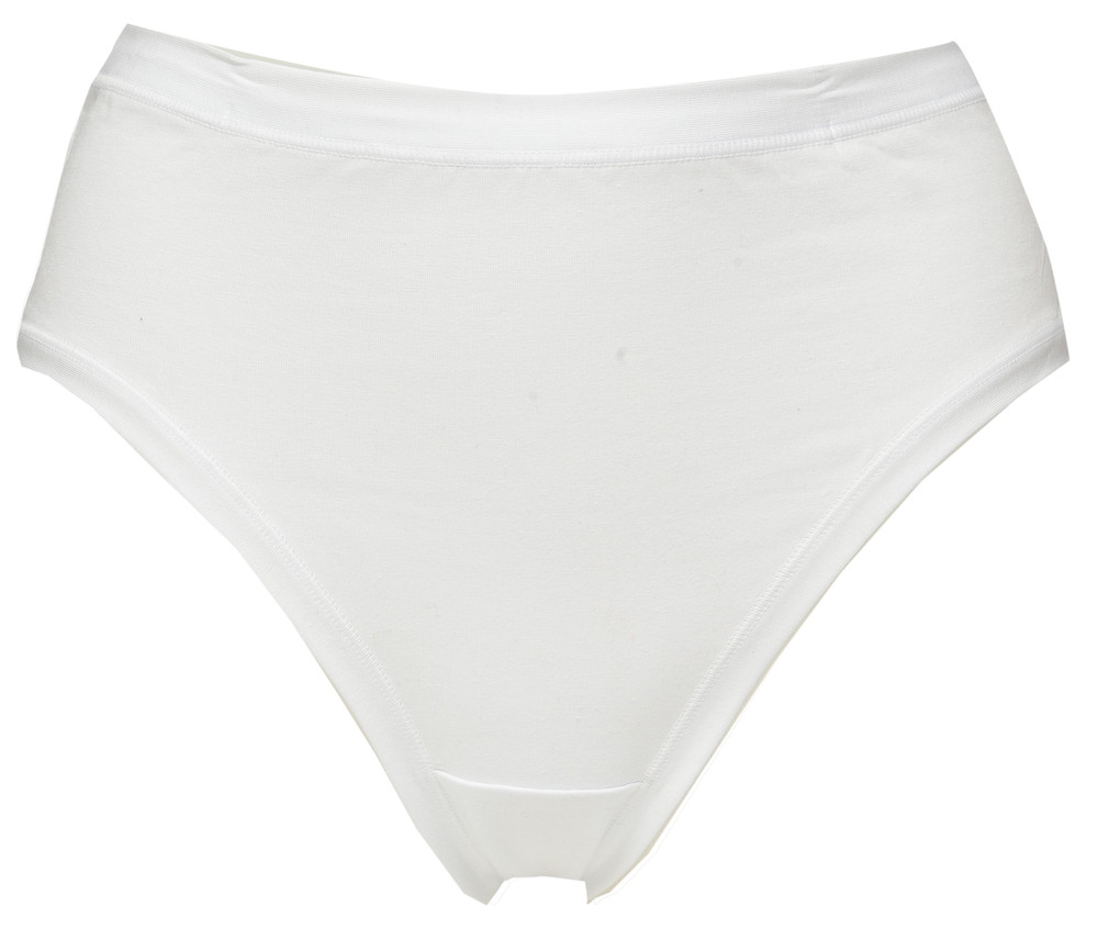 Slip Midi Donna Liscio Taglia 4 Bianco Jadea - Foto 1