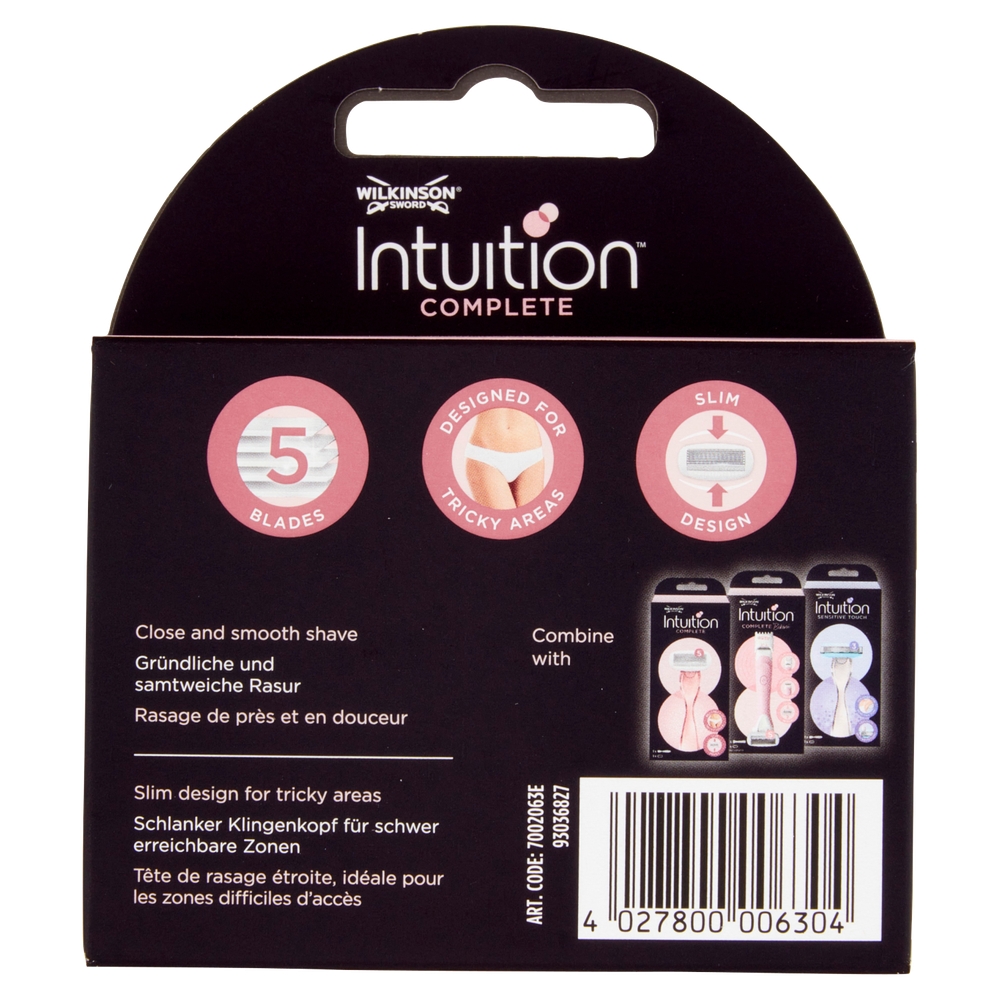 Ricariche Lame Wilkinson Intuition Complete 3 Lame - Foto 3