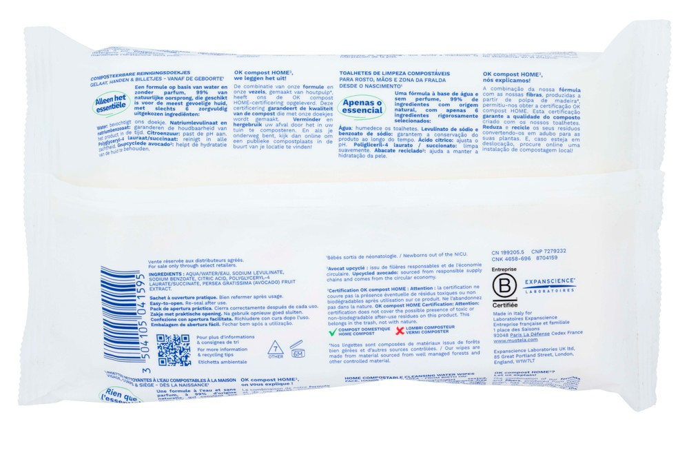 Mustela Salviettine Senza Profumo - Foto 3
