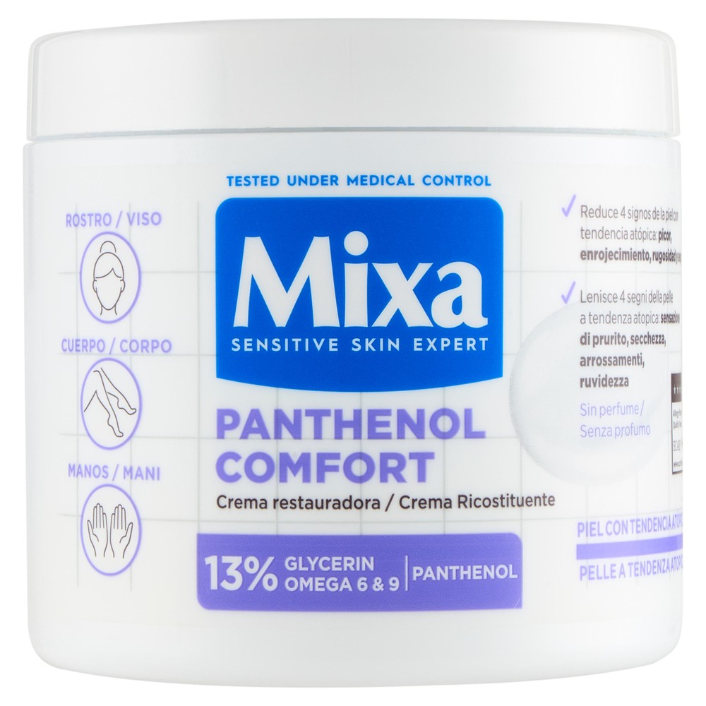 Crema Corpo Panthenol Vaso Mixa - Foto 1