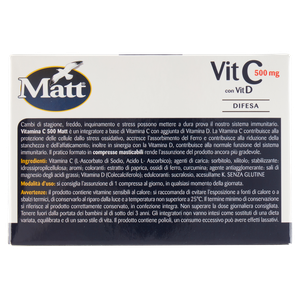 Vitamina C 500 Masticabili Matt