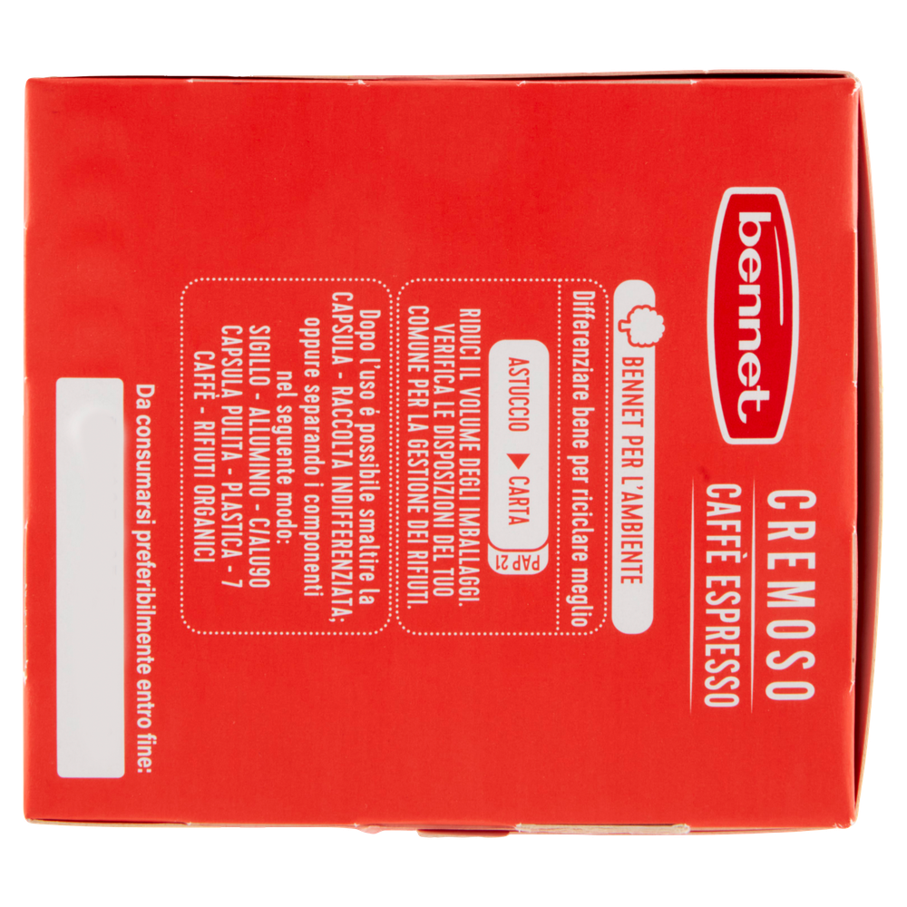 Caffè Espresso Cremoso Capsule Compatibili Con Lavazza 48pz Bennet - Foto 2