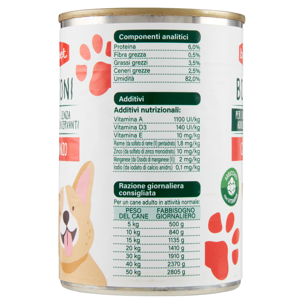 Alimento Umido Per Cani Bocconcini Al Manzo Bennet - Foto 2
