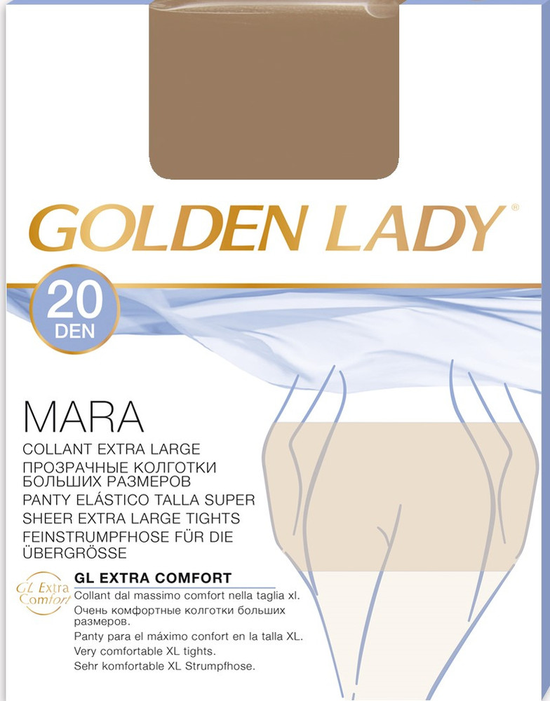Collant Mara Tg XL Daino 20 Denari Golden Lady