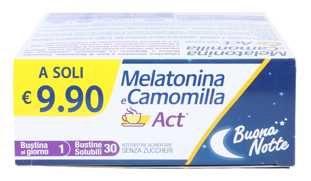 Melatonina E Camomilla Act Bustine Solubili - Foto 2