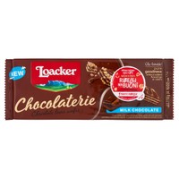 product.preview.arialabel Loacker Chocolaterie Milk Wafer Coperto Di Cioccolato Al Latte Wafers