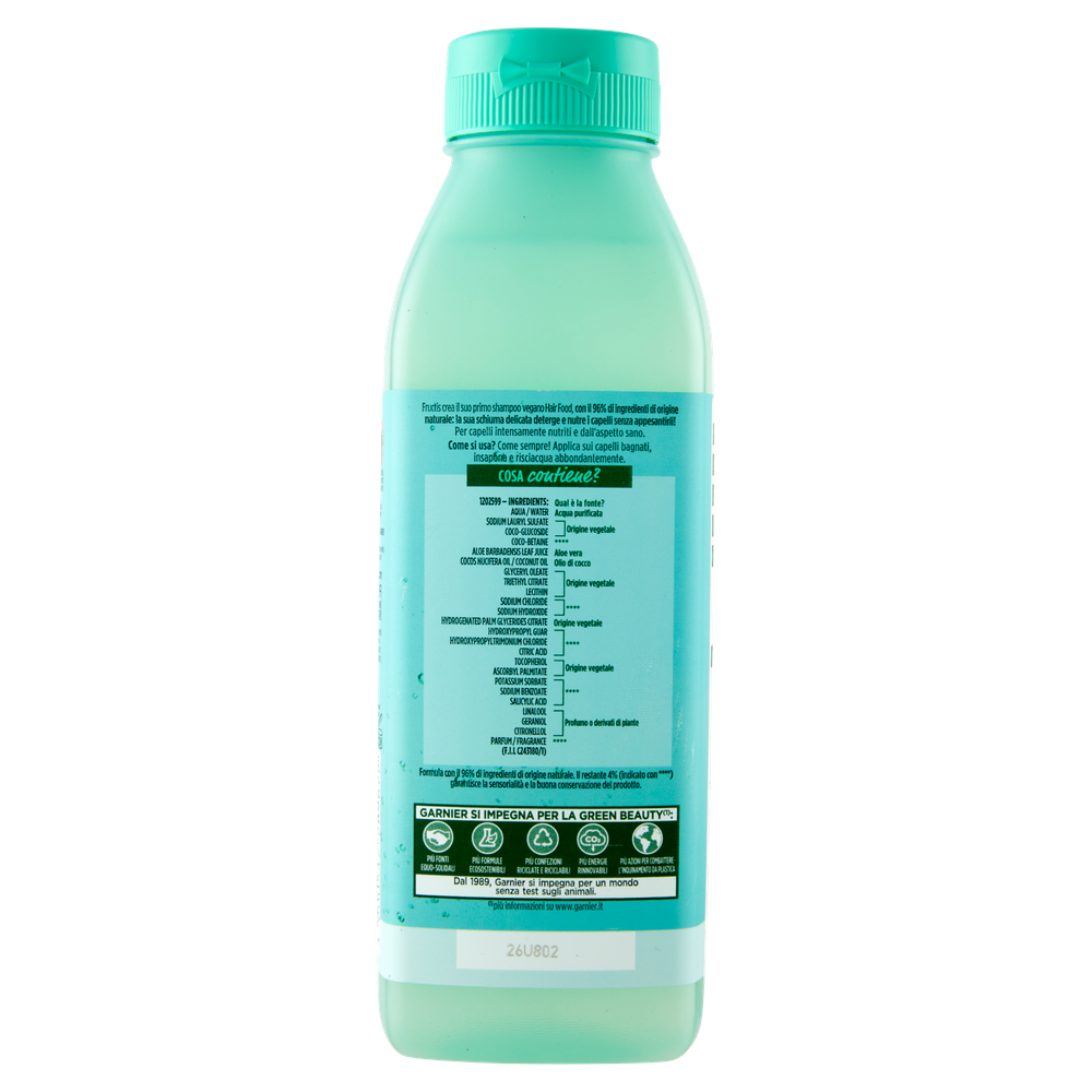 Shampoo Fructis Hair Food Aloe Garnier - Foto 3