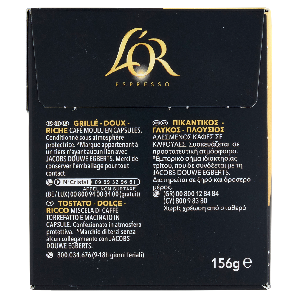 Caffè Supremo Capsule Compatibili Con Nespresso 30pz L'or - Foto 2