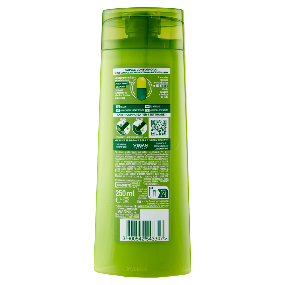Shampoo Antiforfora 2in1 Fructis Garnier - Foto 3