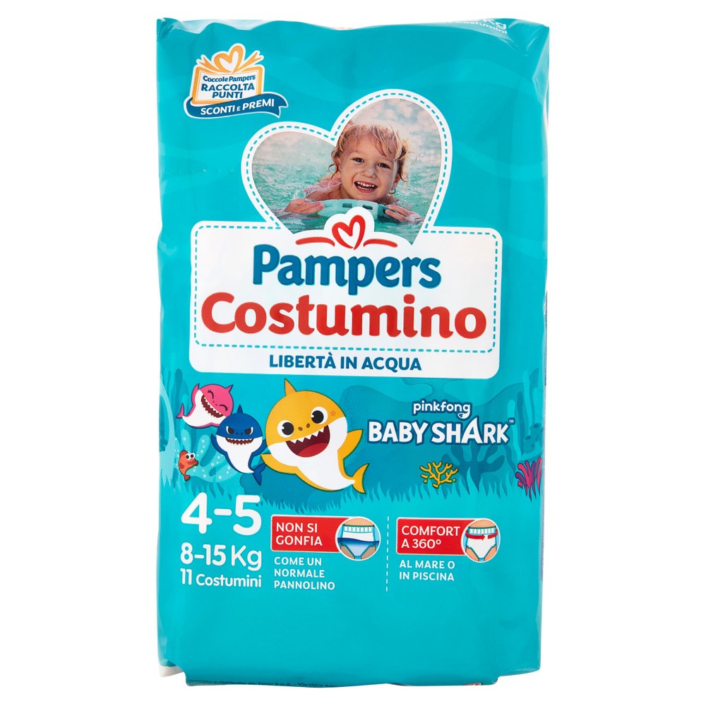 Pannolini Costumino, Taglia 4 (8-15 Kg) Pampers - Foto 1