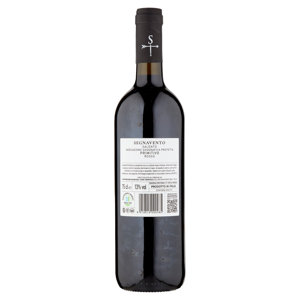 Primitivo Salento Igp Segnavento - Foto 3