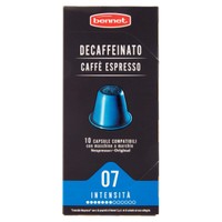 Bennet Caffè Decaffeinato Capsule Compatibili Nespresso, Conf.10 Capsu
