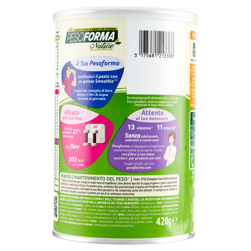 Smoothie Nature Pesoforma 12 Pasti Sostitutivi - Foto 3