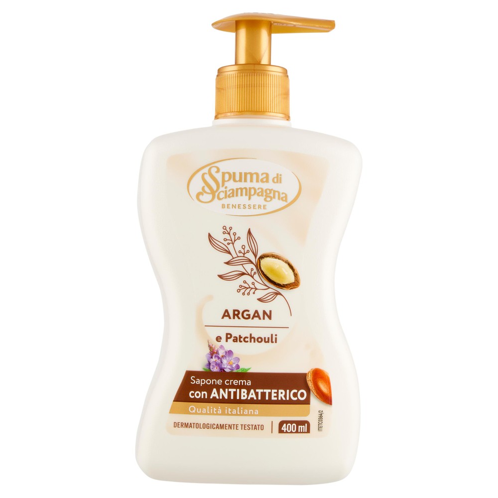 Sapone Crema Argan Spuma Di Sciampagna - Foto 1