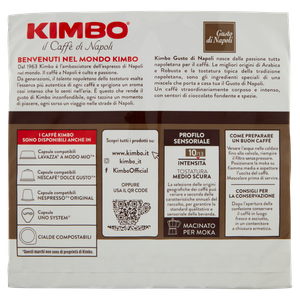 Caffè Macinato Gusto Di Napoli Intenso 2x250g Kimbo - Foto 3