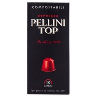 Top Arabica 100 % In Capsule Pellini Conf . Da 10 Top Arabica 100 % In Capsule Pellini Conf . Da 10
