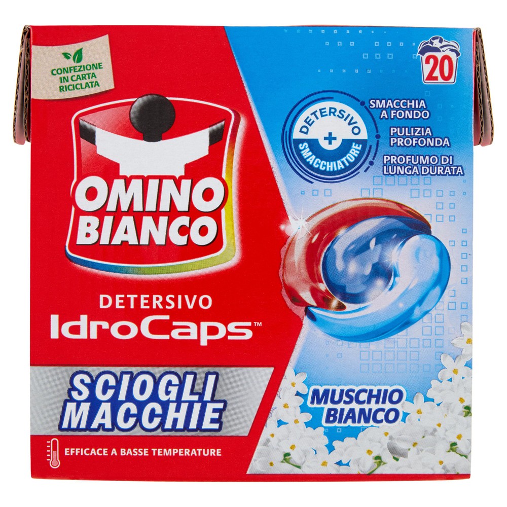 Detersivo Lavatrice In Monodosi Azione Smacchiante Omino Bianco - Foto 1