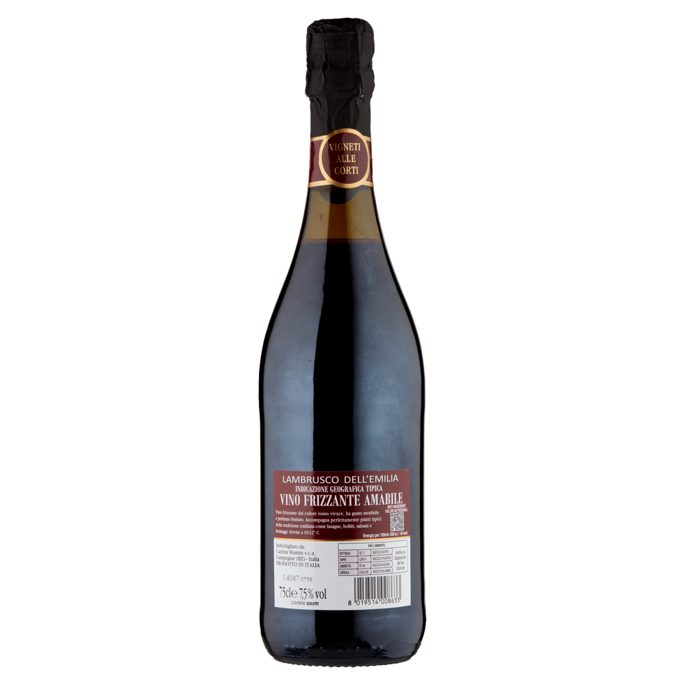 Lambrusco Emilia Amabile Vigneti Alle Corti Igt - Foto 3