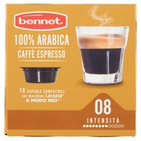 Caffè Arabica Bennet Capsule Compatibili A Modo Mio Conf. Da 16