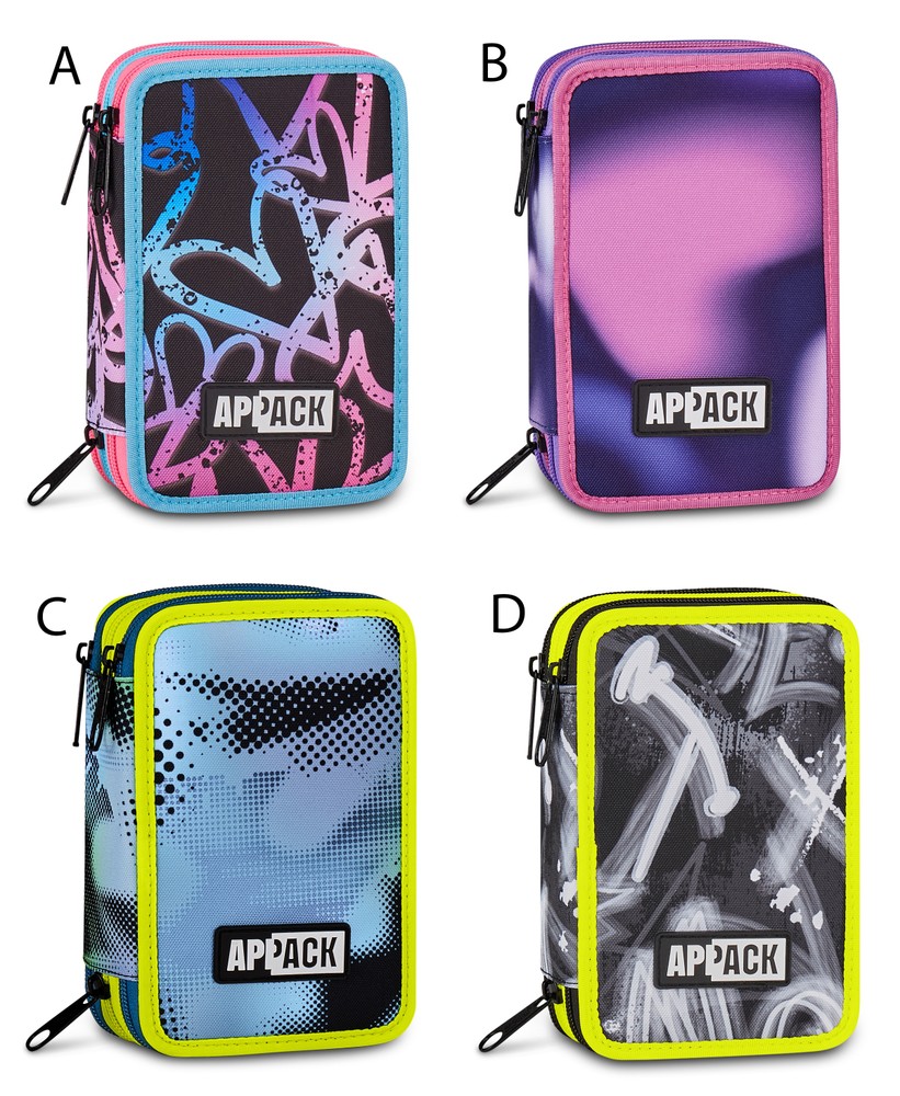 Astuccio 3 Zip Appack - Foto 1
