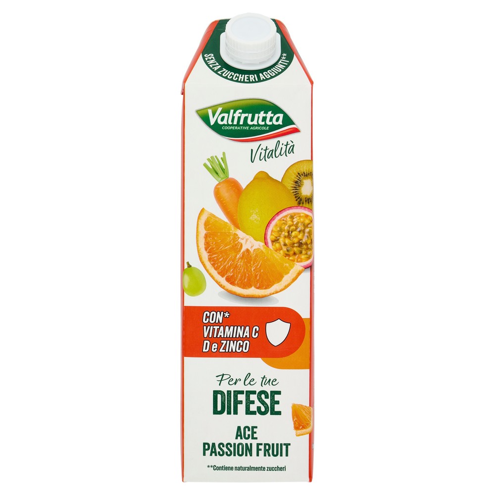 Valfrutta Vitalità Per Le Tue Difese Ace Passion Fruit - Foto 1
