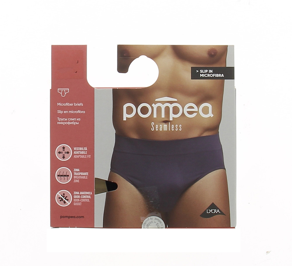Slip Uomo Seamless L/Xl Blu Pompea - Foto 2