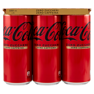 6 Lattine Coca Cola Zero Senza Caffeina - Foto 3
