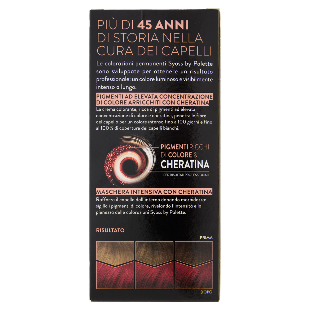 Colorazione Capelli 5.29 Rosso Intenso Syoss By Palette - Foto 3