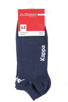 Calze Sneaker Uomo 42 / 44 Blu Marine Conf Da 3 Kappa Calze Sneaker Uomo 42 / 44 Blu Marine Conf Da 3 Kappa
