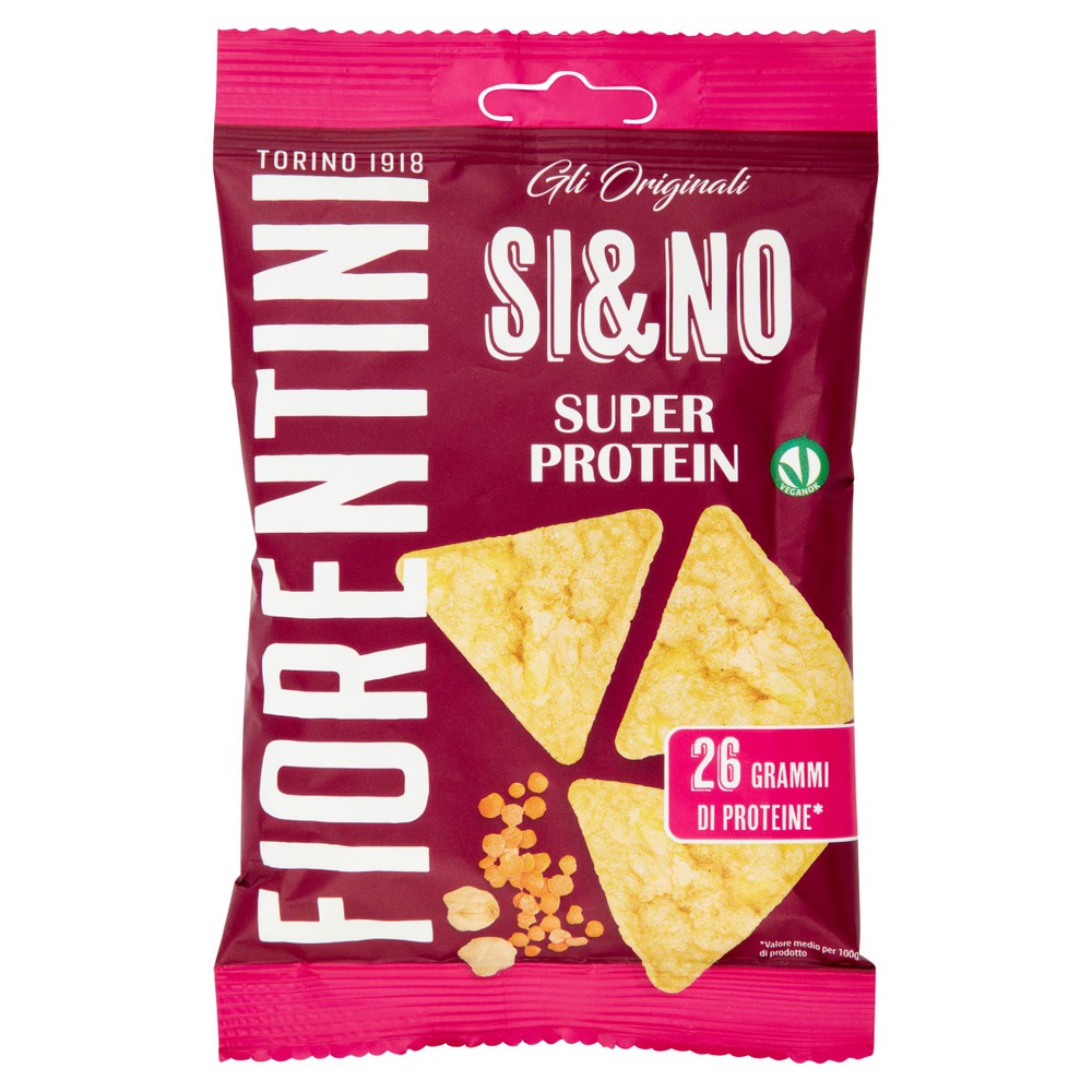 Snack Bio Triangolini Di Lenticchie E Ceci Si&No Fiorentini - Foto 1