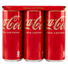 6 Lattine Coca Cola Senza Caffeina