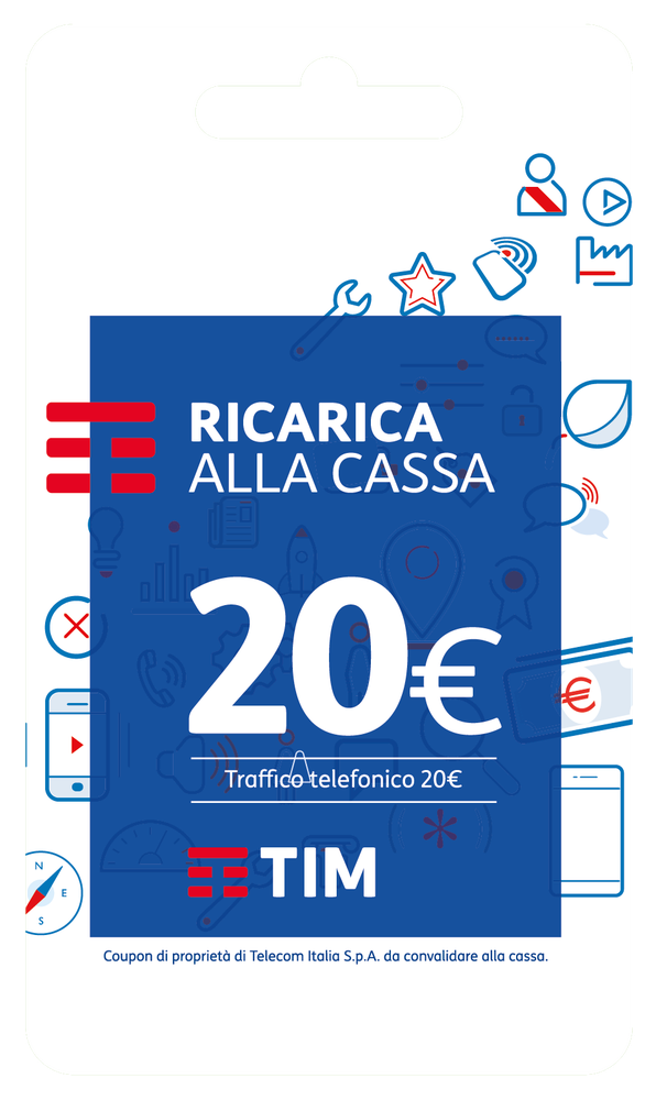 Tim Ricarica Virtuale 20 Euro - Foto 1