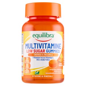 Equilibra Multivitamine Low Sugar Gummies 30 Gummies 90 G - Foto 1