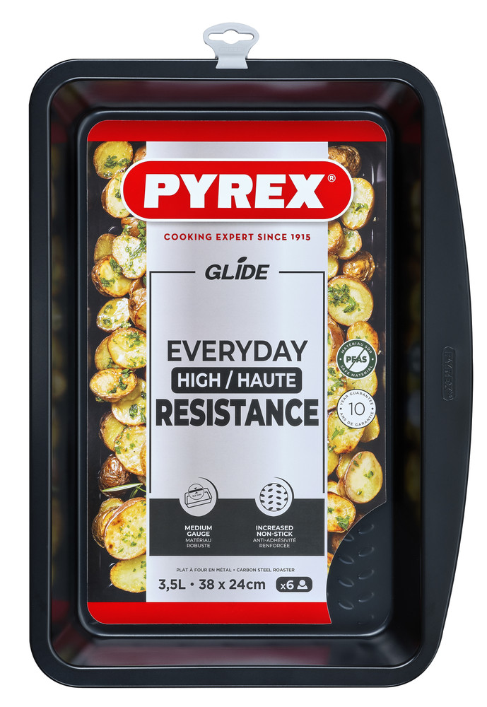 Teglia Pyrex Rettangolare Cm 38x24 - Foto 1