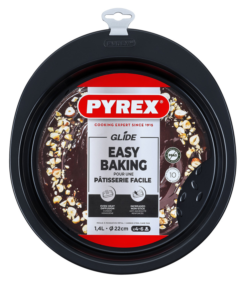 Stampo Tortiera Pyrex Diametro Cm 22 - Foto 1