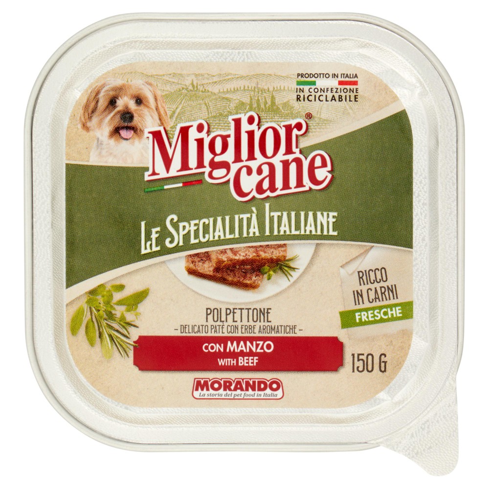 Pate' Manzo Per Cane Specialita' Italiane Miglior Cane - Foto 1