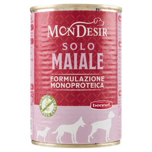 Pate' Monoproteico Adult Maiale Cani Mondesir