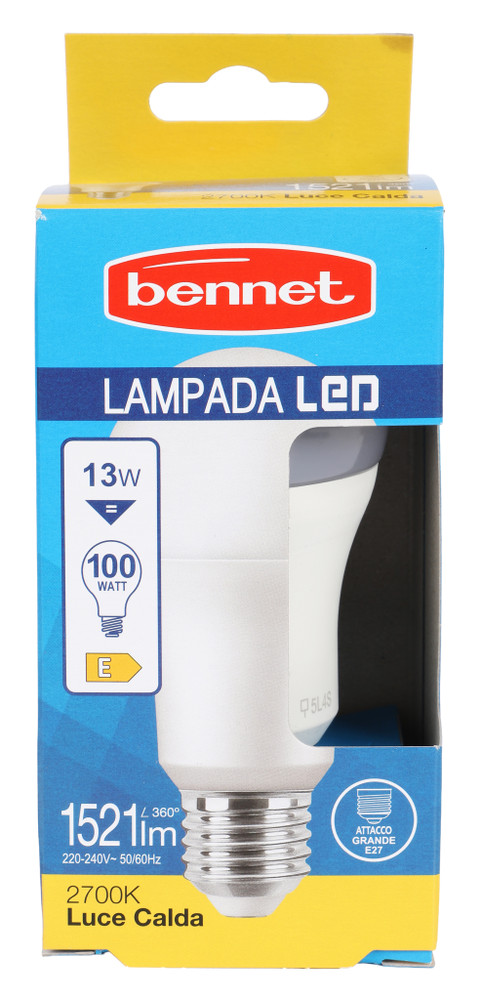 Lampadina Led Goccia 100we27 Bennet - Foto 1