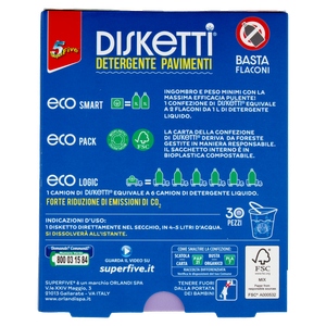 Detergente Pavimenti In Dischetti Idrosolubili Floreale Super5 - Foto 3