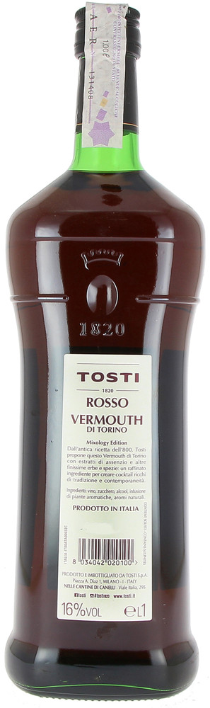 Vermouth Di Torino Rosso Tosti - Foto 2