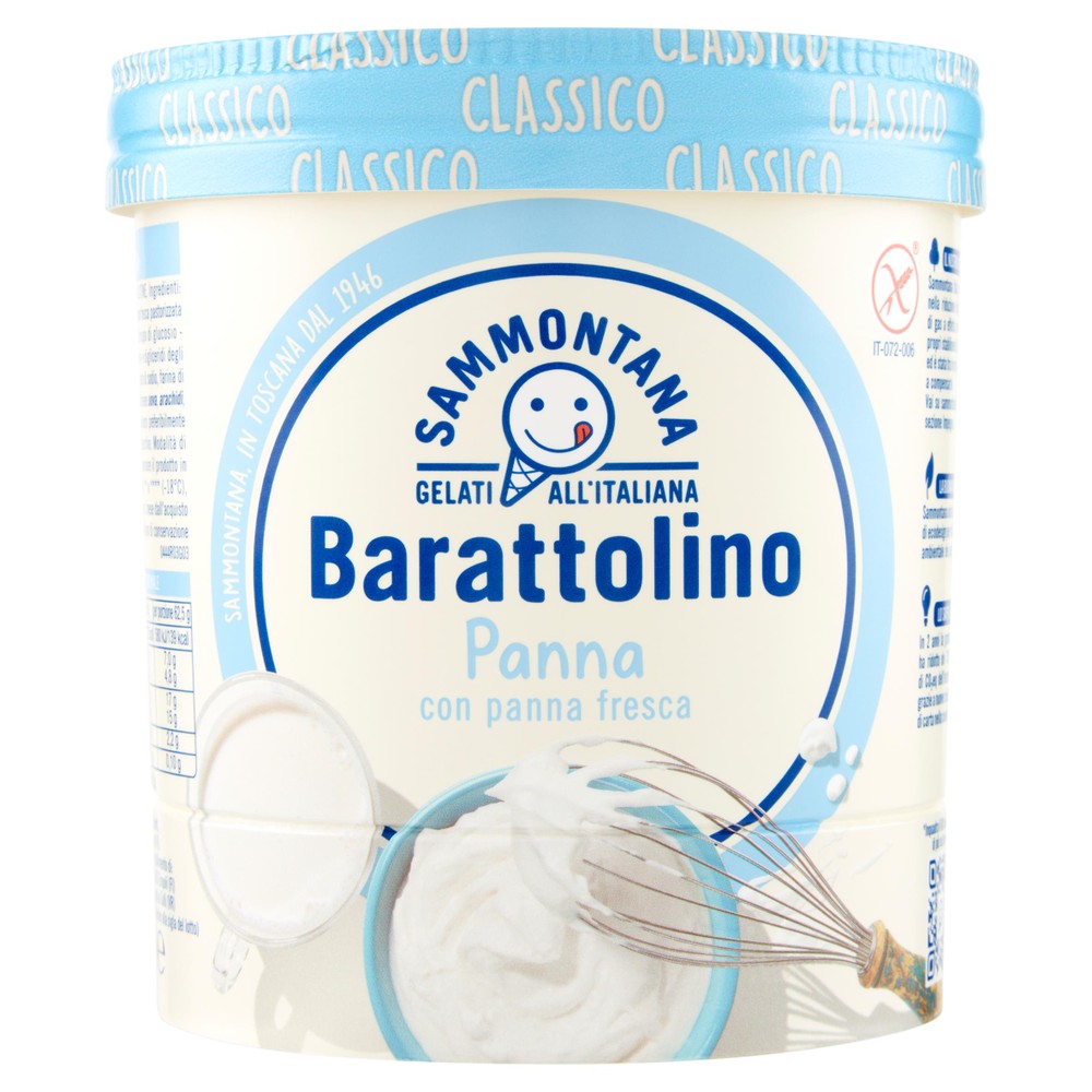 Barattolino Classico Panna Sammontana Gr 500 - Foto 1