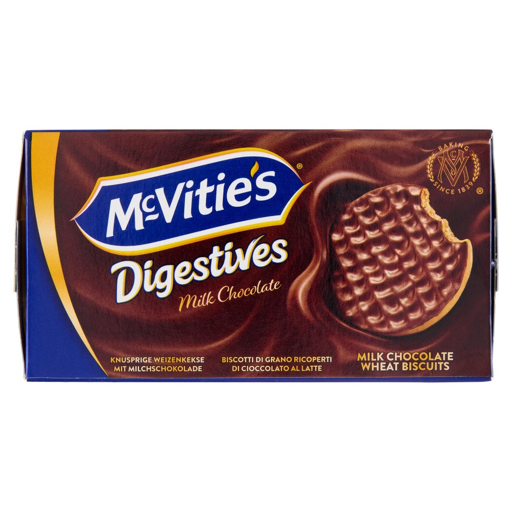 Biscotti Digestives Ricoperti Di Cioccolato Al Latte Mcvitie's - Foto 1