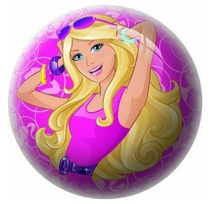 Pallone 23cm Barbie Modelli Assortiti - Foto 1
