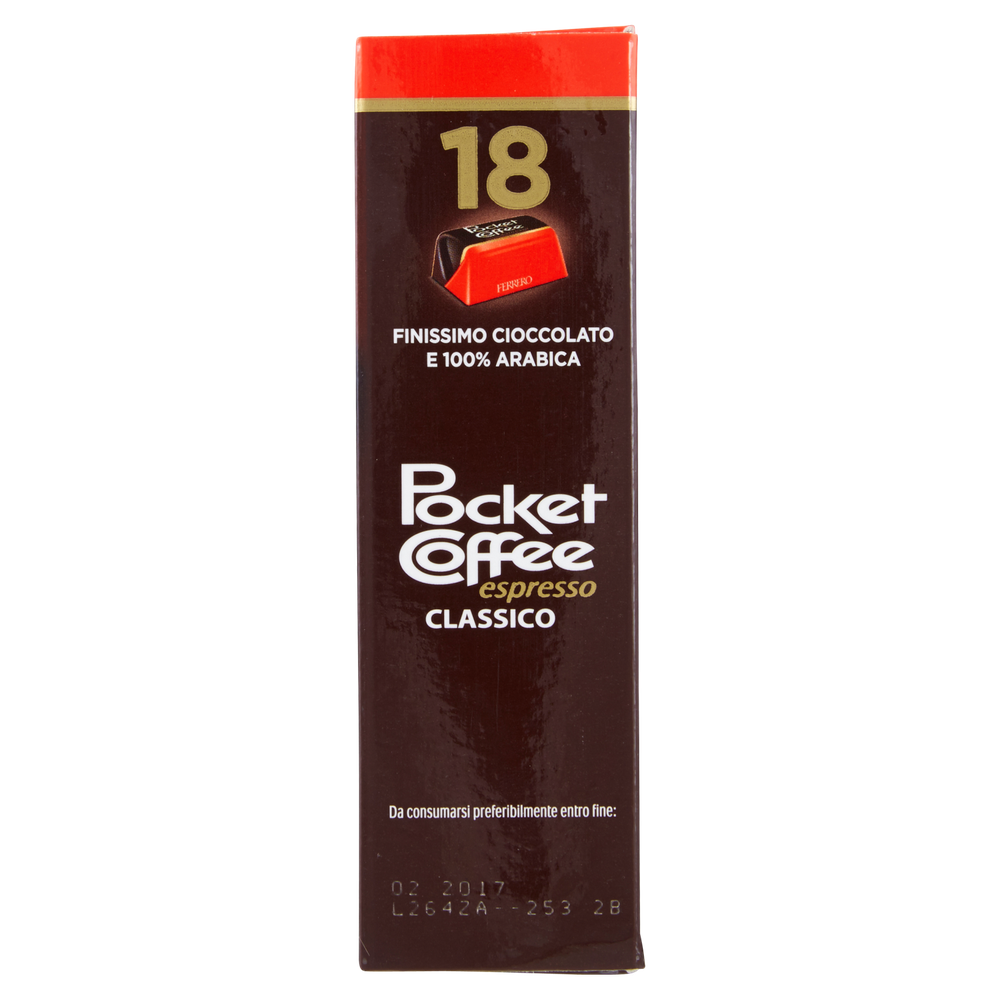 Cioccolatini Con Espresso Classico 18x12,5g Pocket Coffee - Foto 2
