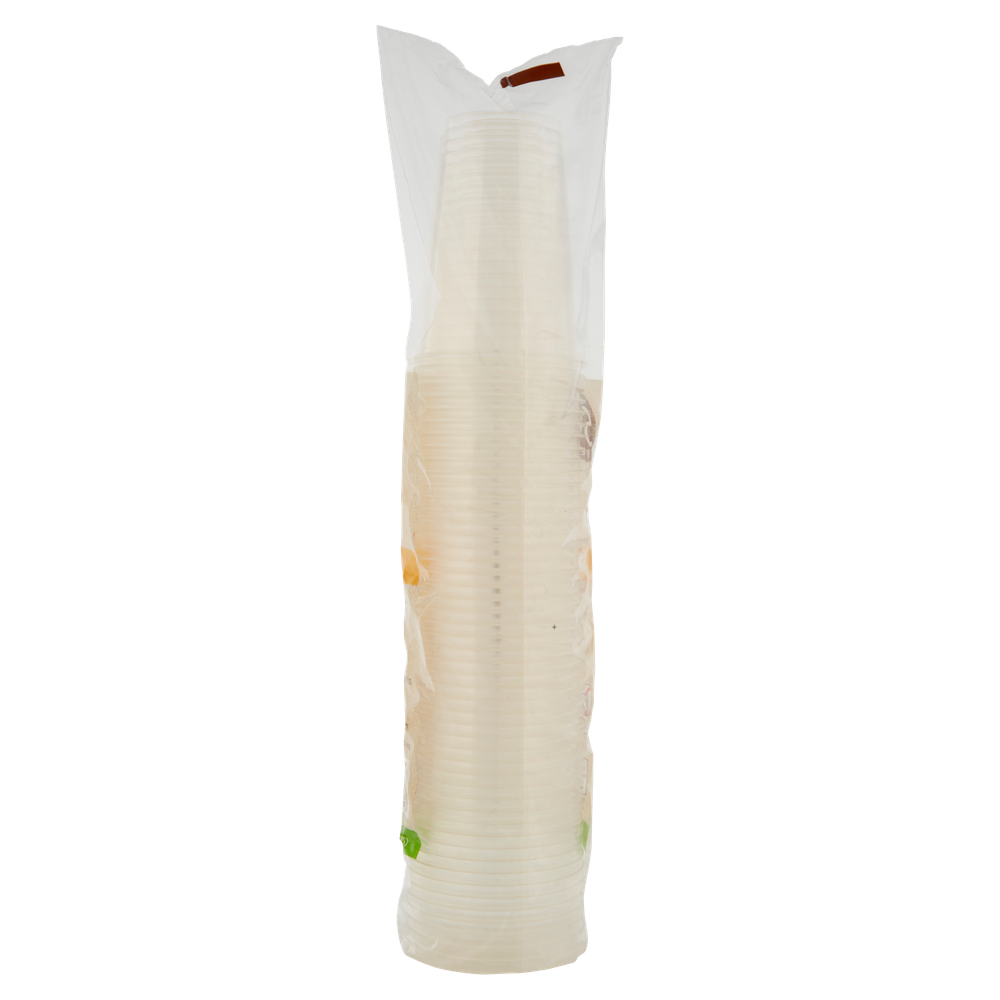 50 Bicchieri Trasparenti In Bioplastica Compostabile 390 Cc Bennet Eco - Foto 3